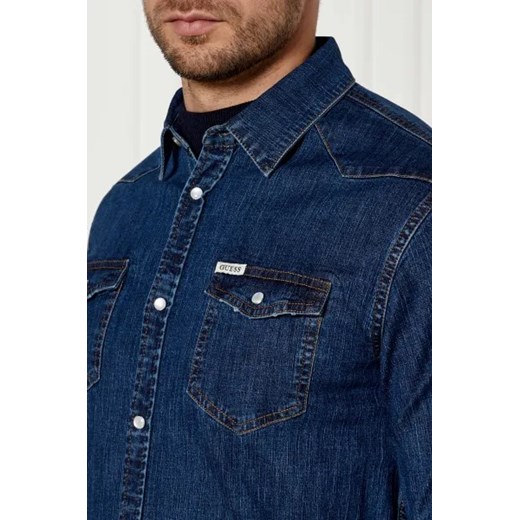GUESS Koszula | Slim Fit Guess S okazja Gomez Fashion Store