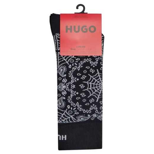 Hugo Bodywear Skarpety 2-pack RS BANDANA CC 43/46 okazyjna cena Gomez Fashion Store