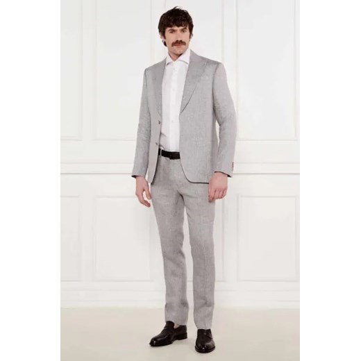 Sand Copenhagen Lniana marynarka 6809 B Herring - Star Dandy | Slim Fit Sand Copenhagen 54 okazyjna cena Gomez Fashion Store