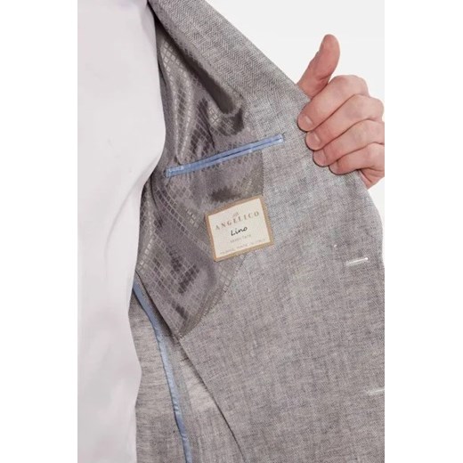 Sand Copenhagen Lniana marynarka 6809 B Herring - Star Dandy | Slim Fit Sand Copenhagen 54 promocyjna cena Gomez Fashion Store