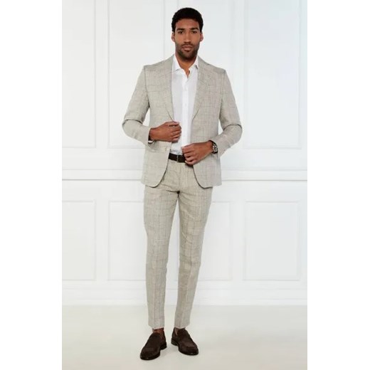 Sand Copenhagen Lniana marynarka Star Napoli 1/2 | Modern fit Sand Copenhagen 50 Gomez Fashion Store okazyjna cena