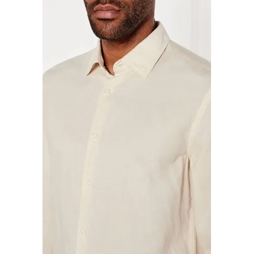 BOSS BLACK Lniana koszula C-HAL-kent-C3-223 | Casual fit 43 okazyjna cena Gomez Fashion Store
