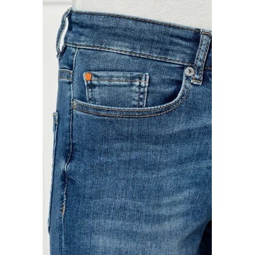 Jeansy damskie BOSS HUGO z elastanu 