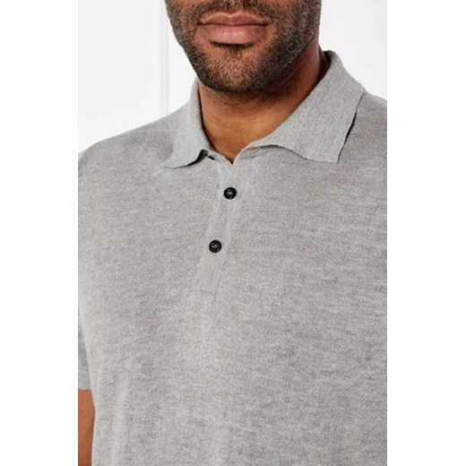 Sand Copenhagen Lniane polo Rico | Regular Fit Sand Copenhagen L promocyjna cena Gomez Fashion Store