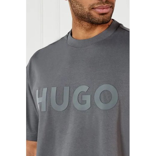 HUGO T-shirt Dinkee | Oversize fit XL wyprzedaż Gomez Fashion Store