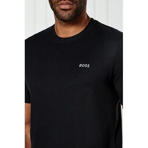 BOSS BLACK T-shirt Waffle | Regular Fit M okazja Gomez Fashion Store
