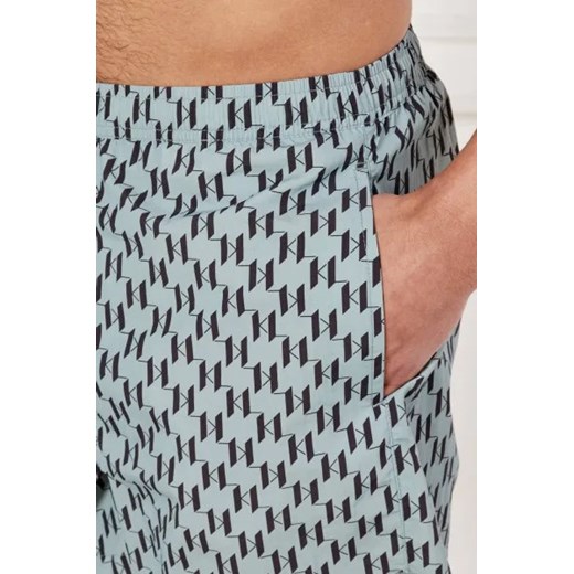 Kąpielówki Karl Lagerfeld z poliamidu 