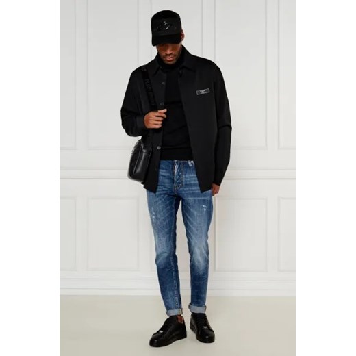Balmain Wełniana koszula | Loose fit 42 okazyjna cena Gomez Fashion Store