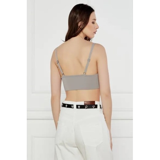 Michael Kors Kardigan + top | Cropped Fit | z dodatkiem jedwabiu Michael Kors XL okazja Gomez Fashion Store