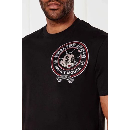 Philipp Plein T-shirt Money Mouse | Regular Fit L okazja Gomez Fashion Store