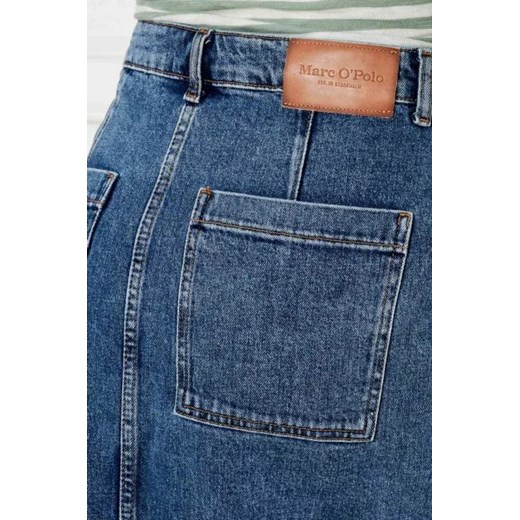 Marc O' Polo Jeansowa spódnica | high waist 30 wyprzedaż Gomez Fashion Store