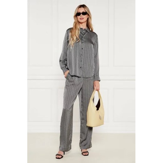 Michael Kors Satynowa koszula MK2000 | Relaxed fit Michael Kors S Gomez Fashion Store