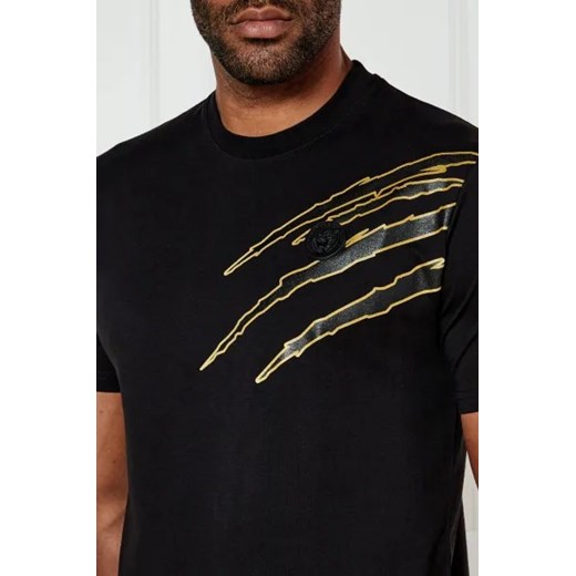 Plein Sport T-shirt Lamina Scratch | Loose fit Plein Sport S Gomez Fashion Store wyprzedaż