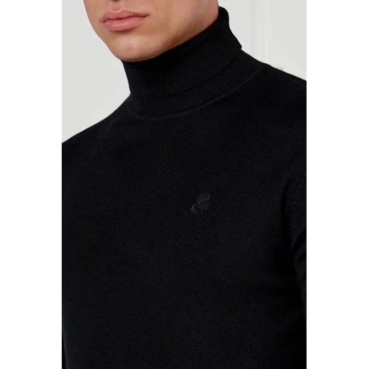Karl Lagerfeld Wełniany golf | Slim Fit Karl Lagerfeld XXL promocja Gomez Fashion Store