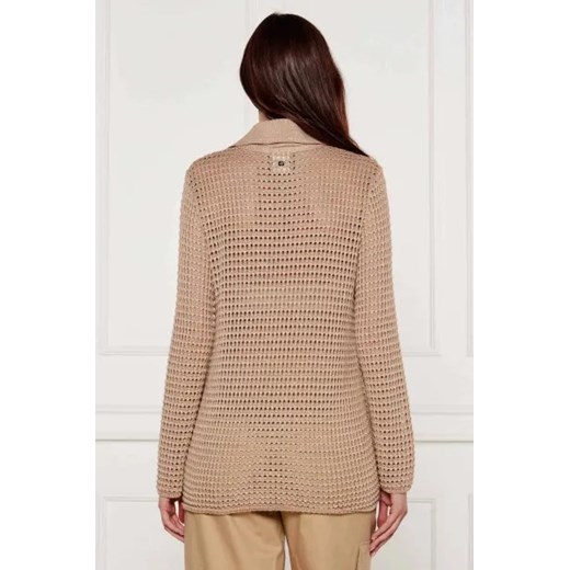Marc Cain Kardigan | Straight fit | z dodatkiem lnu Marc Cain 40 okazyjna cena Gomez Fashion Store