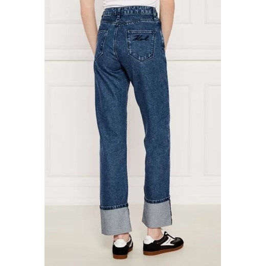 Karl Lagerfeld Jeansy | Straight fit | high waist Karl Lagerfeld 30 Gomez Fashion Store