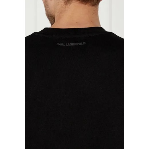 Karl Lagerfeld Bluza | Regular Fit Karl Lagerfeld L wyprzedaż Gomez Fashion Store