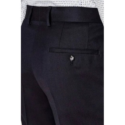 BOSS BLACK Wełniany garnitur H-Huge-2Pcs-Peak-253 | Slim Fit 46 Gomez Fashion Store