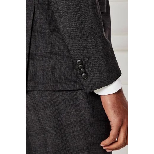 BOSS BLACK Wełniany garnitur P-Huge-2Pcs-252 | Slim Fit 52 Gomez Fashion Store