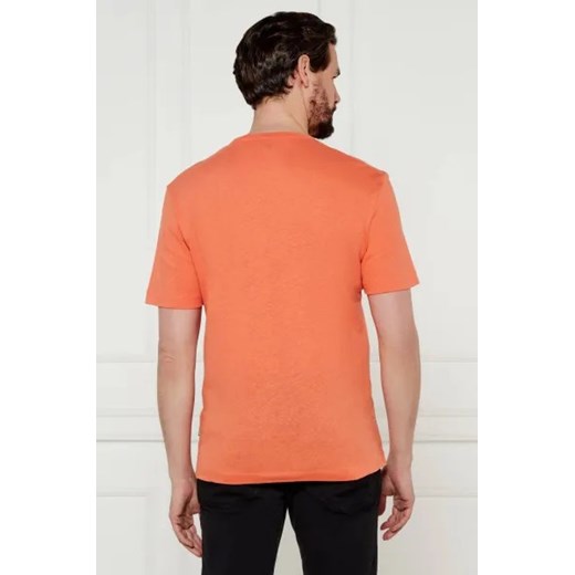 BOSS BLACK T-shirt H-Taut 28 | Regular Fit | z dodatkiem lnu XXL wyprzedaż Gomez Fashion Store