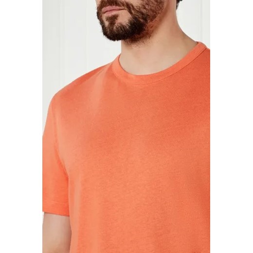 BOSS BLACK T-shirt H-Taut 28 | Regular Fit | z dodatkiem lnu XXL okazja Gomez Fashion Store