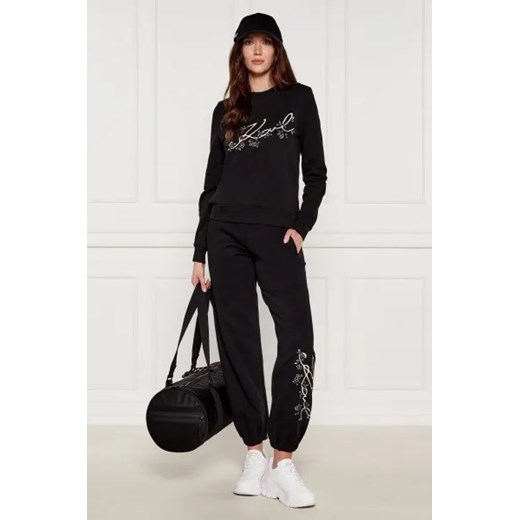 Karl Lagerfeld Bluza Orchid | Regular Fit Karl Lagerfeld L Gomez Fashion Store