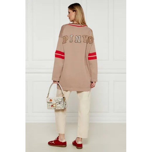 Pinko Kardigan BORGHESE | Oversize fit Pinko M okazyjna cena Gomez Fashion Store