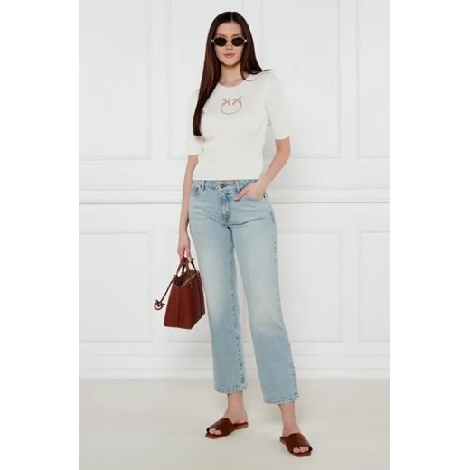 Pinko Jedwabna bluzka Tritone | Cropped Fit Pinko M Gomez Fashion Store