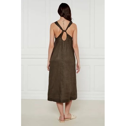 Sukienka Max Mara z lnu 