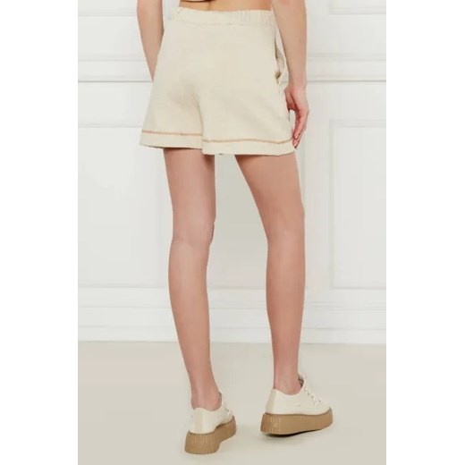 Max Mara Leisure Szorty AIRE | Regular Fit | z dodatkiem lnu M okazja Gomez Fashion Store
