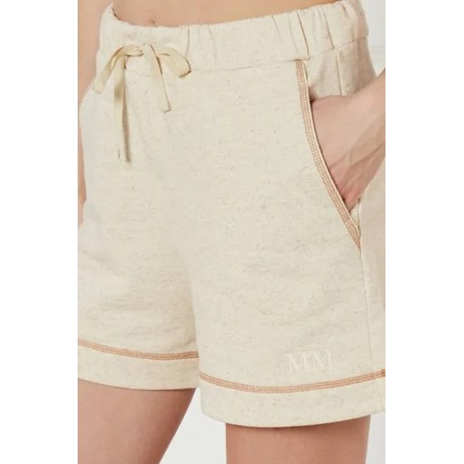 Max Mara Leisure Szorty AIRE | Regular Fit | z dodatkiem lnu M wyprzedaż Gomez Fashion Store