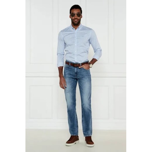 Koszula męska BOSS HUGO z poliamidu wiosenna 