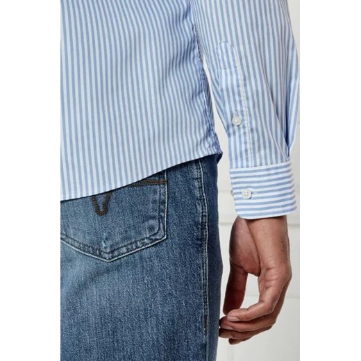 Koszula męska BOSS HUGO wiosenna z poliamidu 