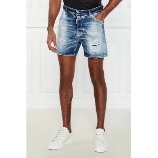 Dsquared2 Jeansowe szorty BRO | Regular Fit Dsquared2 54 okazja Gomez Fashion Store