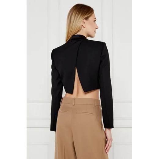 Pinko Żakiet SPENCER | Cropped Fit | z dodatkiem wełny Pinko 34 okazja Gomez Fashion Store