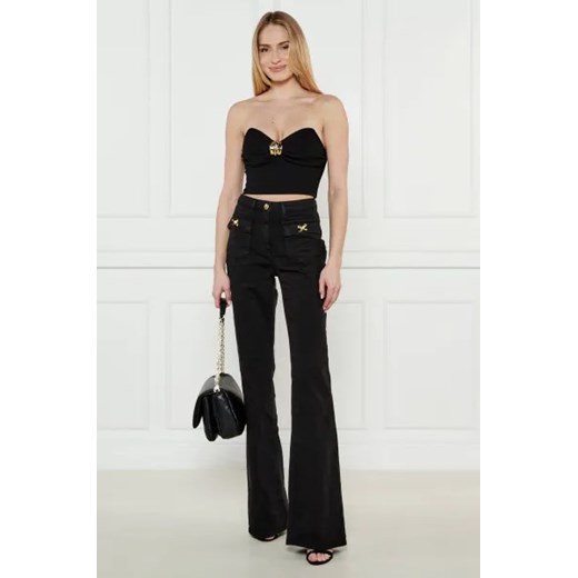 Elisabetta Franchi Jeansy | flare fit Elisabetta Franchi 30 wyprzedaż Gomez Fashion Store