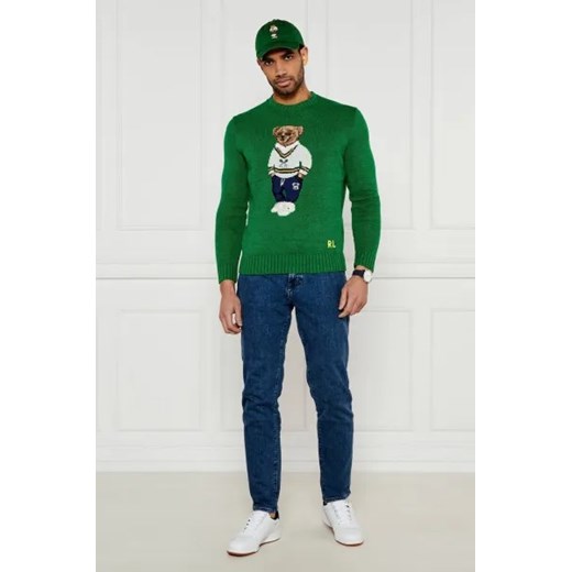 POLO RALPH LAUREN Lniany sweter | Regular Fit Polo Ralph Lauren L wyprzedaż Gomez Fashion Store