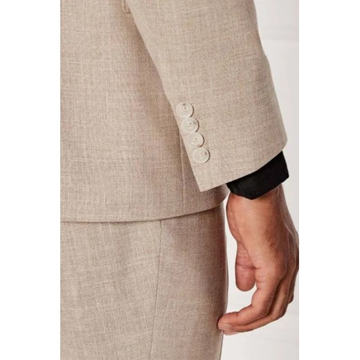 BOSS BLACK Wełniany garnitur BECKHAM x Boss | Regular Fit | z dodatkiem jedwabiu 52 Gomez Fashion Store