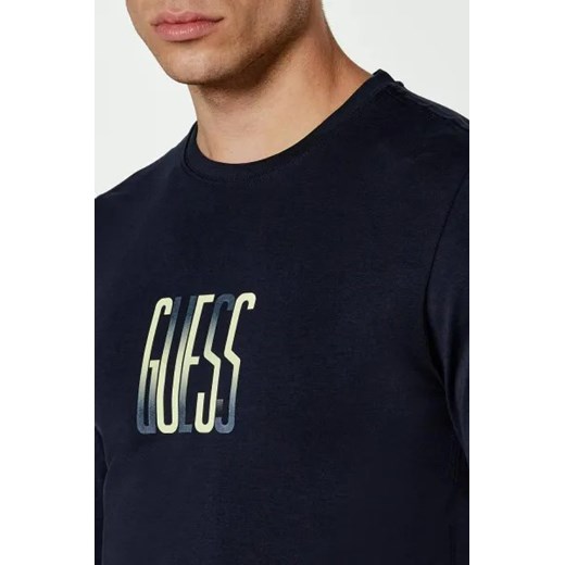T-shirt męski Guess z długim rękawem