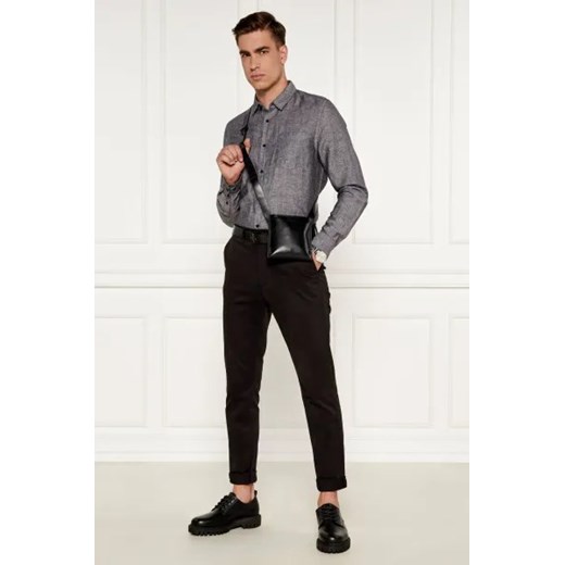 Calvin Klein Lniana koszula | Slim Fit Calvin Klein S okazja Gomez Fashion Store