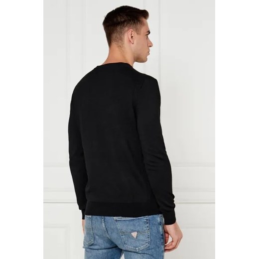 GUESS Sweter EDGAR | Regular Fit | z dodatkiem jedwabiu Guess S okazja Gomez Fashion Store