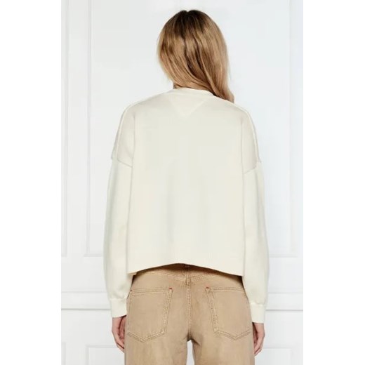 Tommy Jeans Kardigan | Cropped Fit Tommy Jeans S okazja Gomez Fashion Store