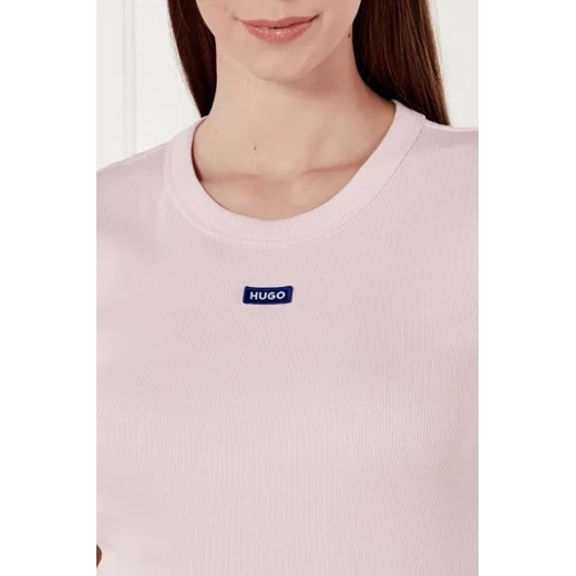Hugo Blue T-shirt Easy | Slim Fit Hugo Blue XL okazja Gomez Fashion Store