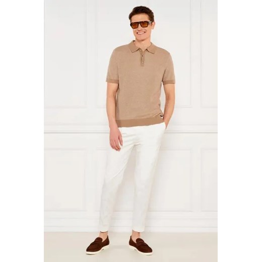 Windsor Lniane polo 13 Lindo-PR | Regular Fit Windsor XXL okazja Gomez Fashion Store