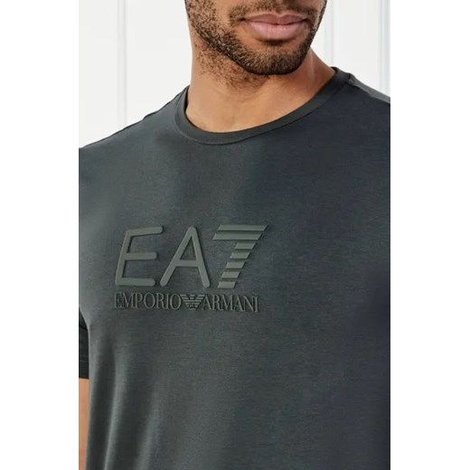 EA7 T-shirt | Regular Fit XXL Gomez Fashion Store wyprzedaż