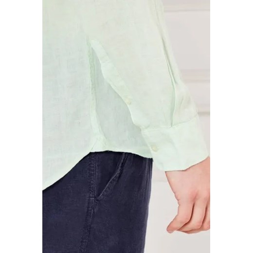 Tommy Hilfiger Lniana koszula PIGMENT DYED | Regular Fit Tommy Hilfiger XL wyprzedaż Gomez Fashion Store