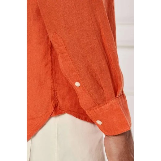 Tommy Hilfiger Lniana koszula PIGMENT DYED | Regular Fit Tommy Hilfiger L wyprzedaż Gomez Fashion Store