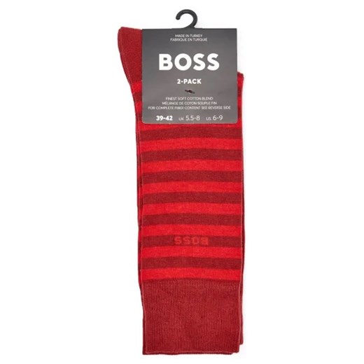 BOSS BLACK Skarpety 2-pack 2P RS Stripe CC 43/46 Gomez Fashion Store okazja