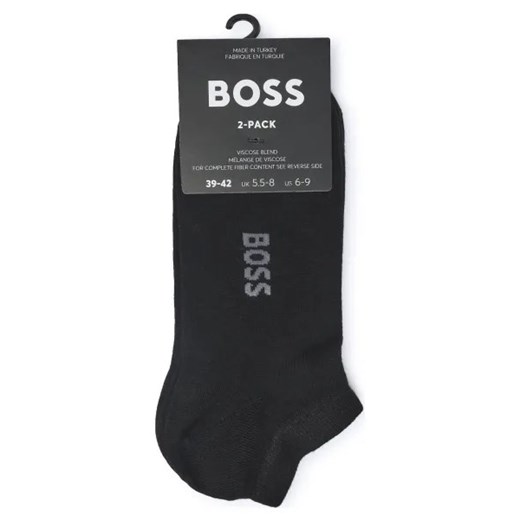BOSS BLACK Skarpety/stopki 2-pack 2P AS VI Bamboo 43/46 promocja Gomez Fashion Store