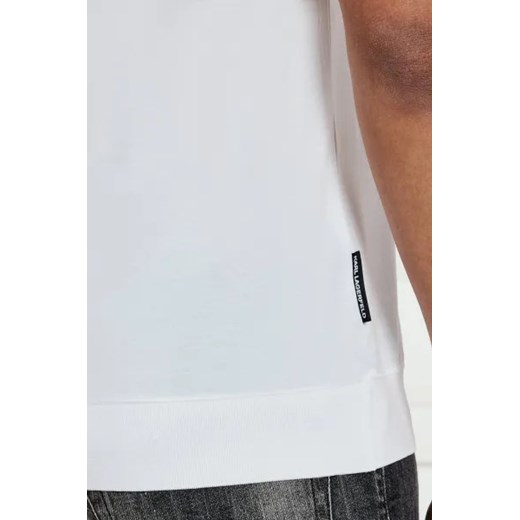 Karl Lagerfeld Polo PRESS BUTTON | Regular Fit Karl Lagerfeld XXXL wyprzedaż Gomez Fashion Store